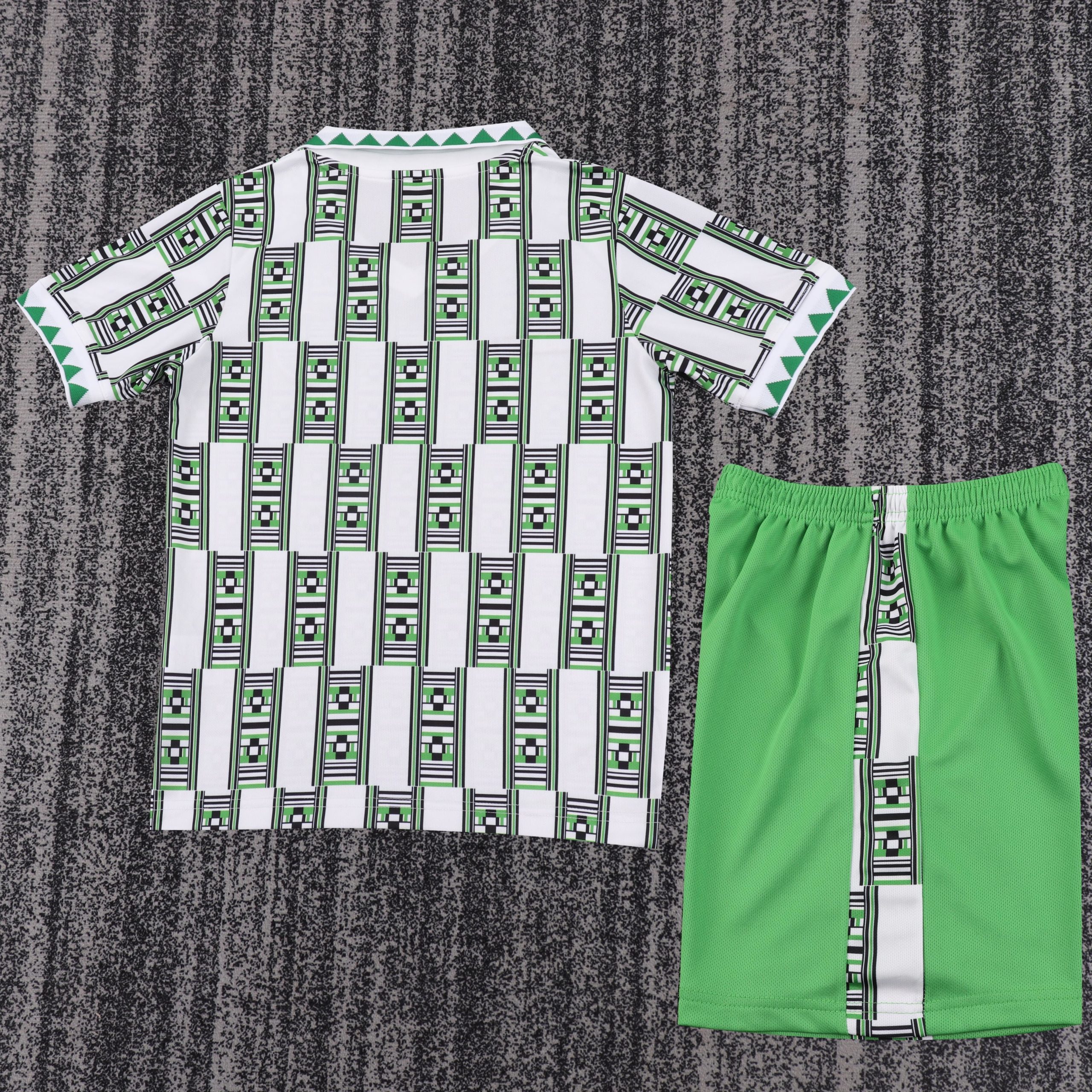 Nigeria 1994 World Cup Away Kids Kit - Image 2