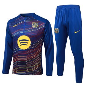 Barcelona 2025/26 Kids Training Set (Long Sleeve)