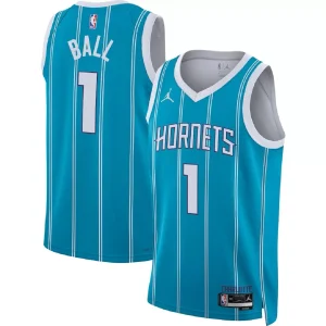 Charlotte Hornets LaMelo Ball #1 Teal Swingman Jersey - Icon Edition