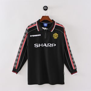 Manchester United 1998/99 Away Retro Jersey (Fan Version, Long Sleeve)