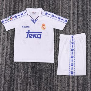 Real Madrid 1996/97 Home Kids Kit