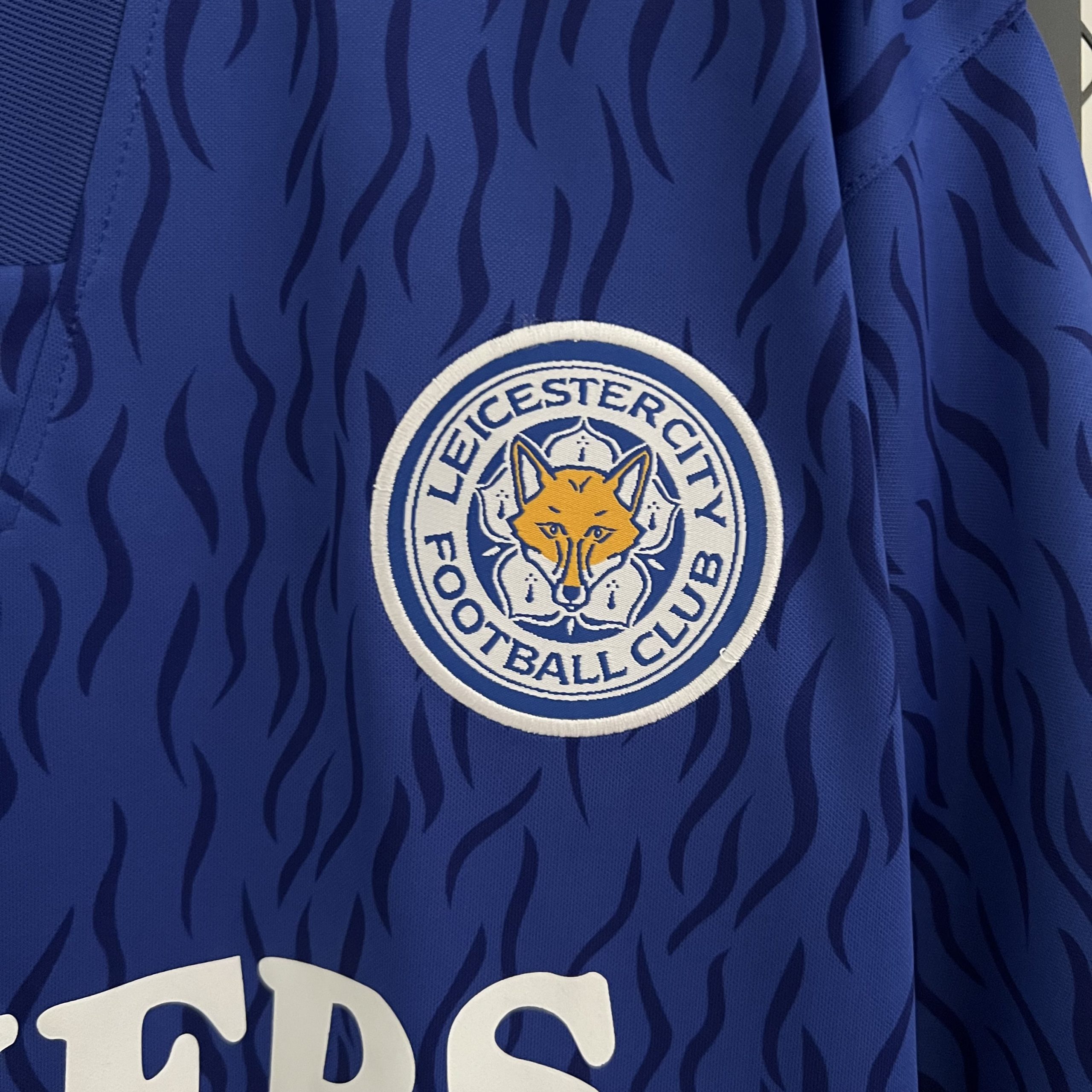1992/94 Leicester City Home Retro Jersey Fan Version - Image 2