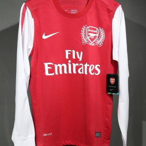 Arsenal 2011/12 Home Retro Jersey (Player Version, Long Sleeve)