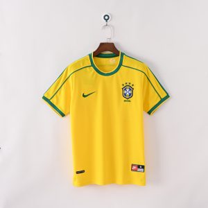 Brazil 1998 World Cup Home Retro Jersey