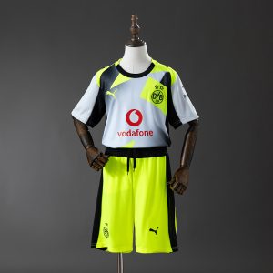 Borussia Dortmund 2025/26 Away Kids Kit
