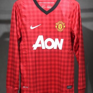 Manchester United 2012/13 Home Retro Jersey (Player Version, Long Sleeve)