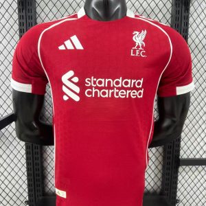 Liverpool 2025/26 Home Jersey (Player Version)