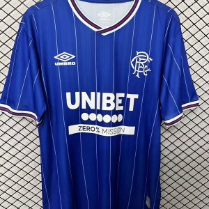2026/27 Glasgow Rangers Home Jersey Fan Version