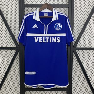 2001/02 Schalke 04 Home Retro Jersey Fan Version