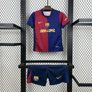 2025/26 Barcelona Home Barça X Spotify X Travis Scott Kids Kit
