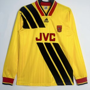 Arsenal 1993/94 Away Retro Jersey (Fan Version, Long Sleeve)