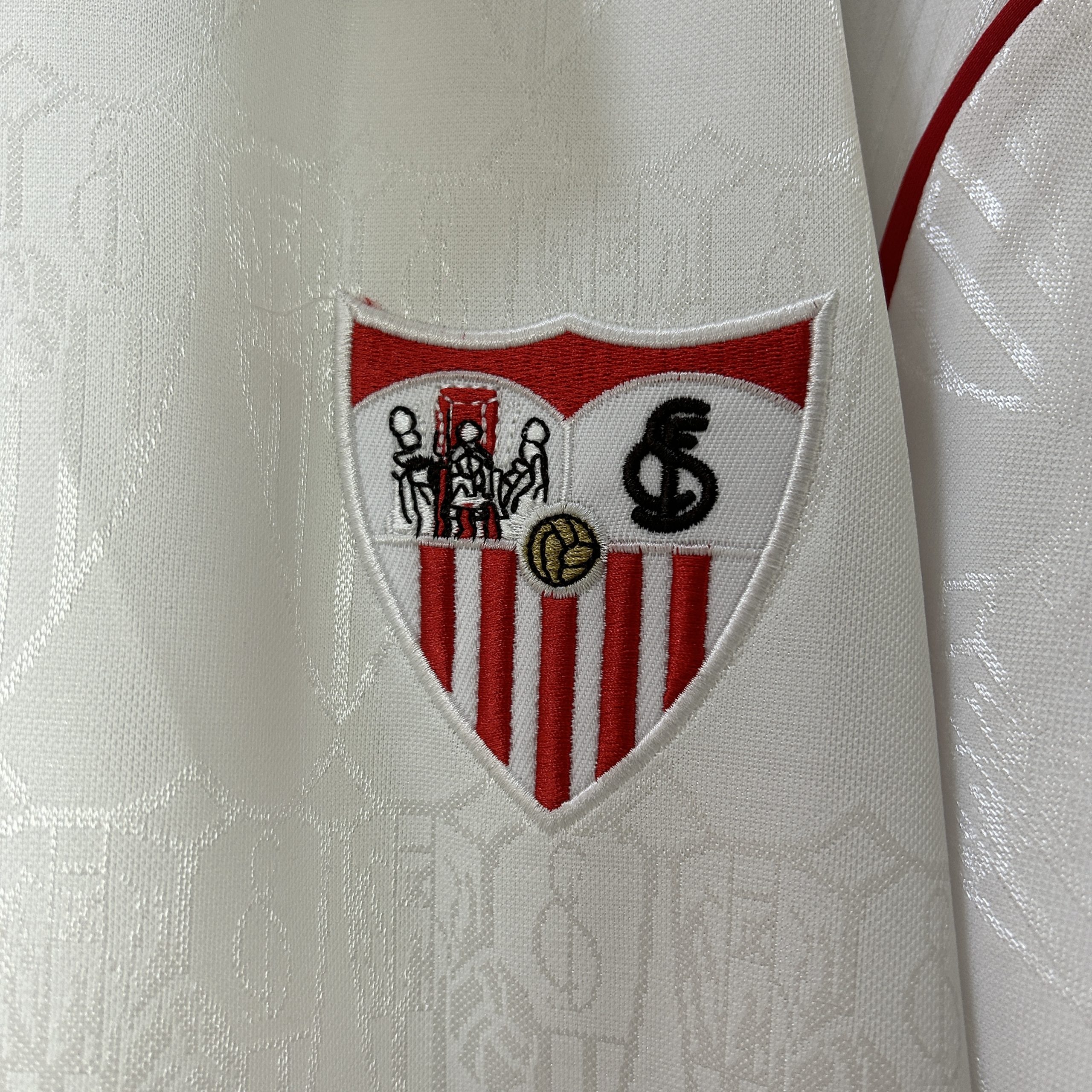 Sevilla 1991/92 Home Retro Jersey (Fan Version) - Image 3