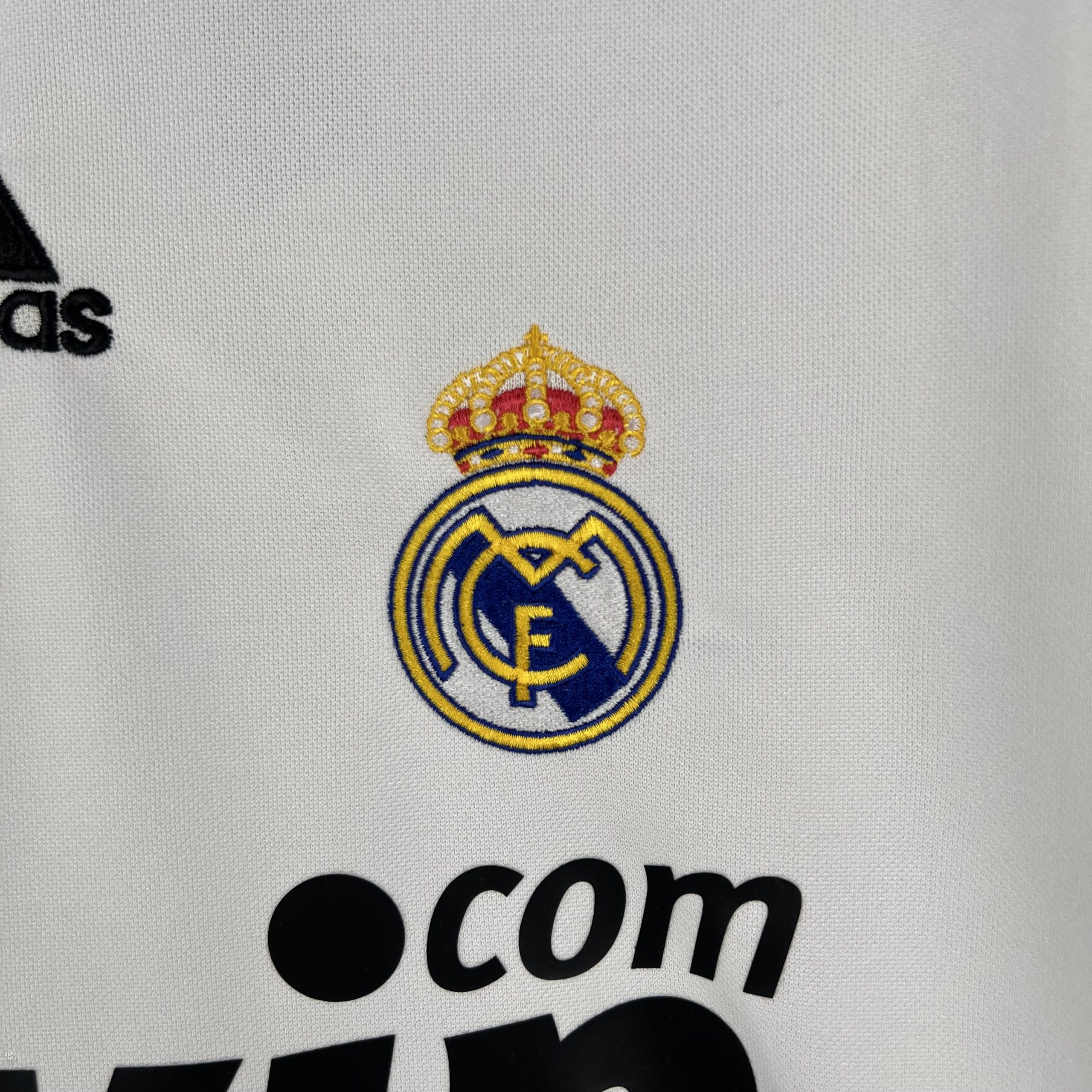 Real Madrid 2008/09 Home Retro Jersey - Image 3