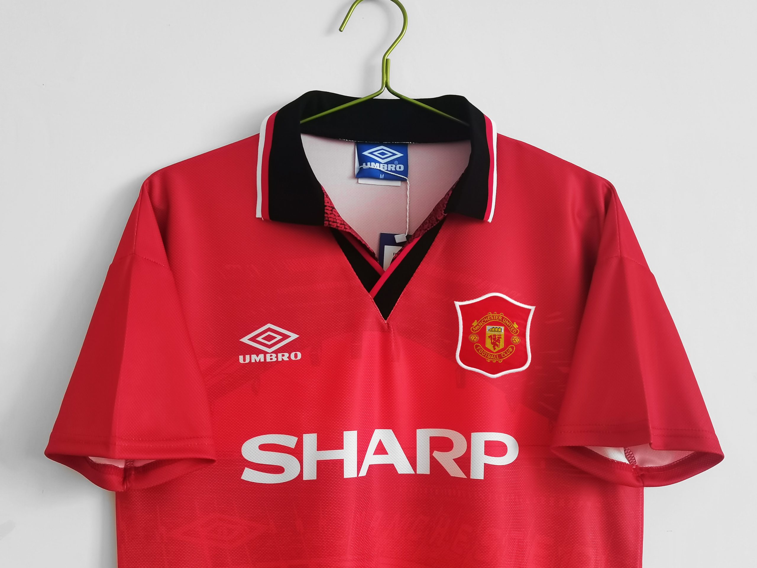Manchester United 1994/96 Home Retro Jersey - Image 3