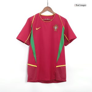 Portugal 2002 World Cup Home Retro Jersey (Fan Version)
