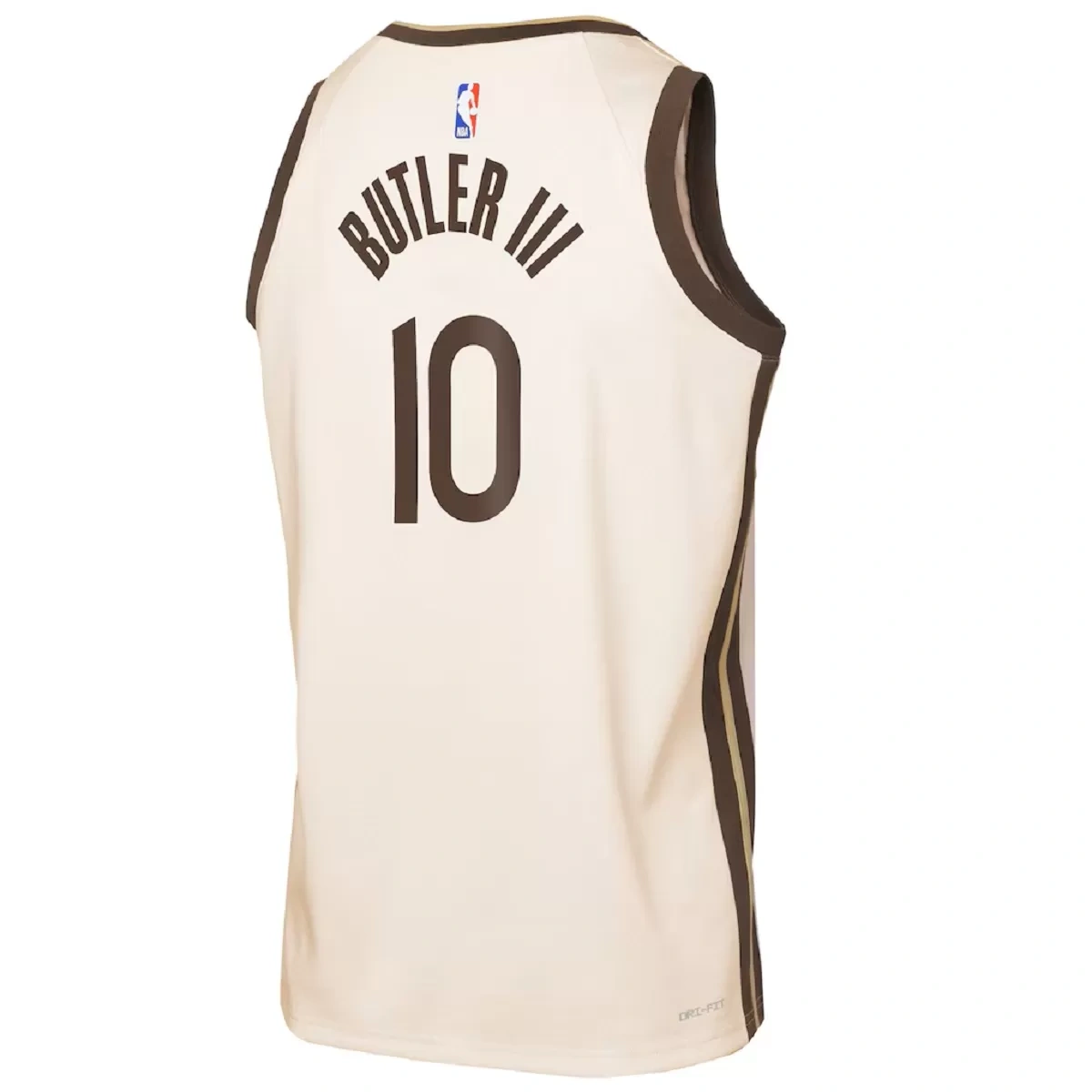 Golden State Warriors Jimmy Butler #10 Nike Tan 2025/26 Swingman Jersey - City Edition - Image 2