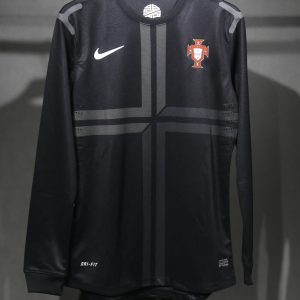 Portugal 2013 Away Retro Jersey (Player Version, Long Sleeve)
