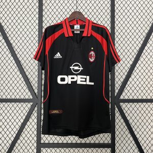 2000/01 AC Milan Second Away Retro Jersey Fan Version