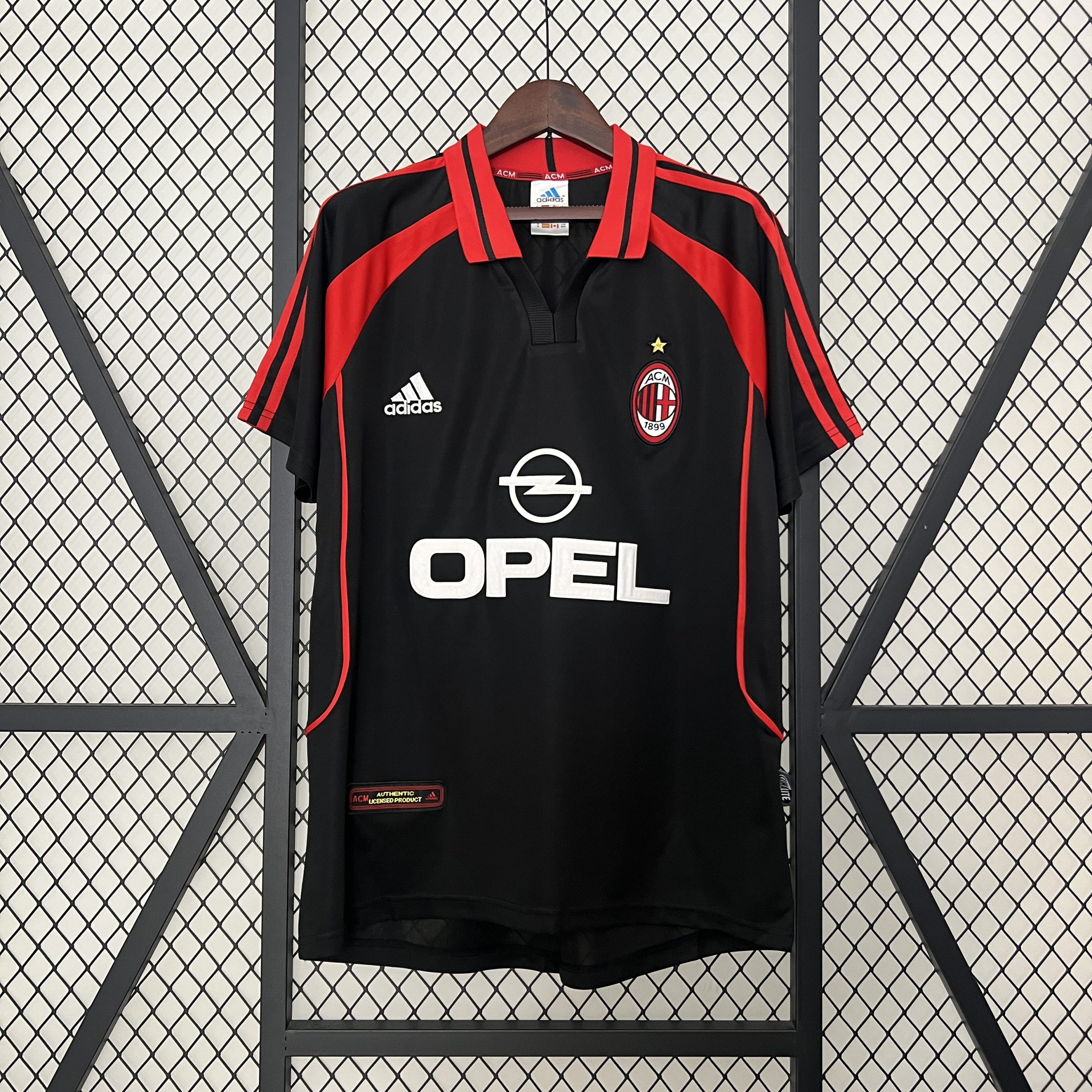 2000/01 AC Milan Second Away Retro Jersey Fan Version