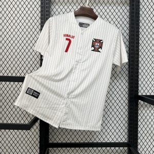 2025 Portugal Cristiano Ronaldo #7 Baseball Jersey Fan Version
