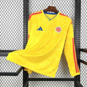Colombia 2026 World Cup Home Jersey (Fan Version, Long Sleeve)