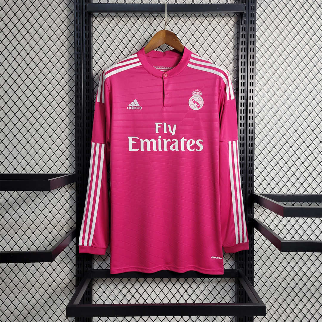 Real Madrid 2014/15 Away Retro Jersey (Long Sleeve)