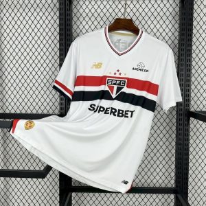 Sao Paulo FC 2025/26 Home Jersey (Fan Version)