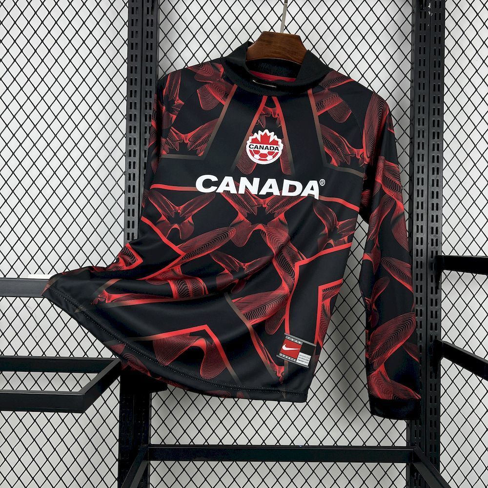 2026 Canada World Cup Hollywood Goalkeeper Jersey Fan Version Long Sleeve