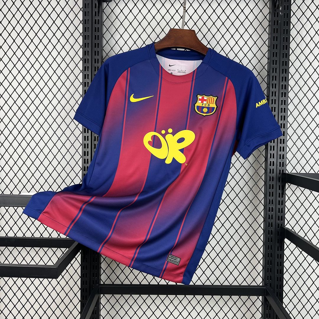 2025/26 Barcelona Home Olivia Rodrigo Special Jersey Fan Version