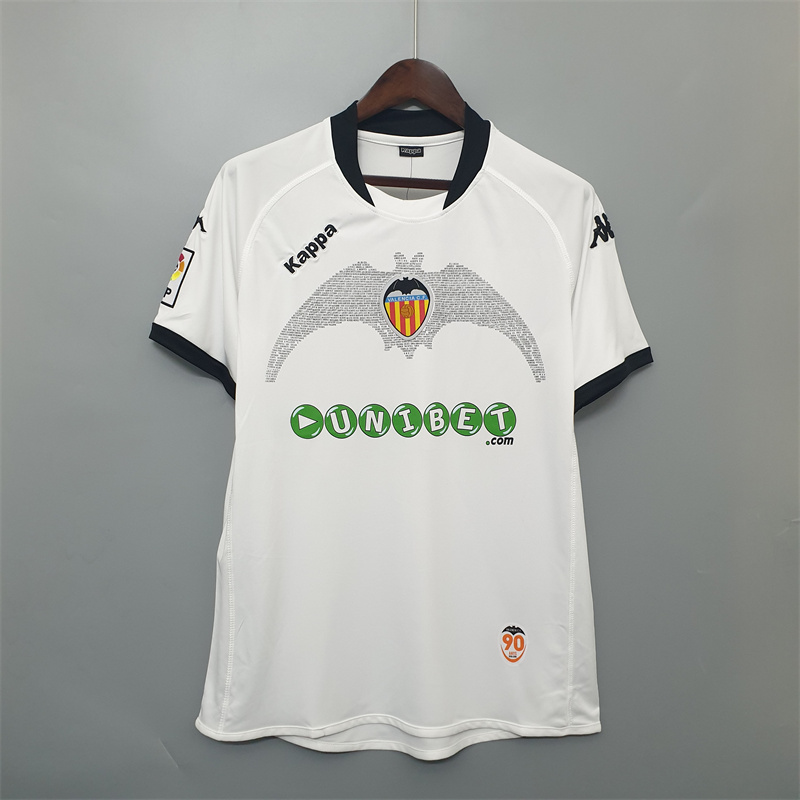 Valencia 2009/10 Home Retro Jersey (Fan Version)