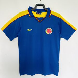 Colombia 1998 World Cup Away Retro Jersey (Fan Version)