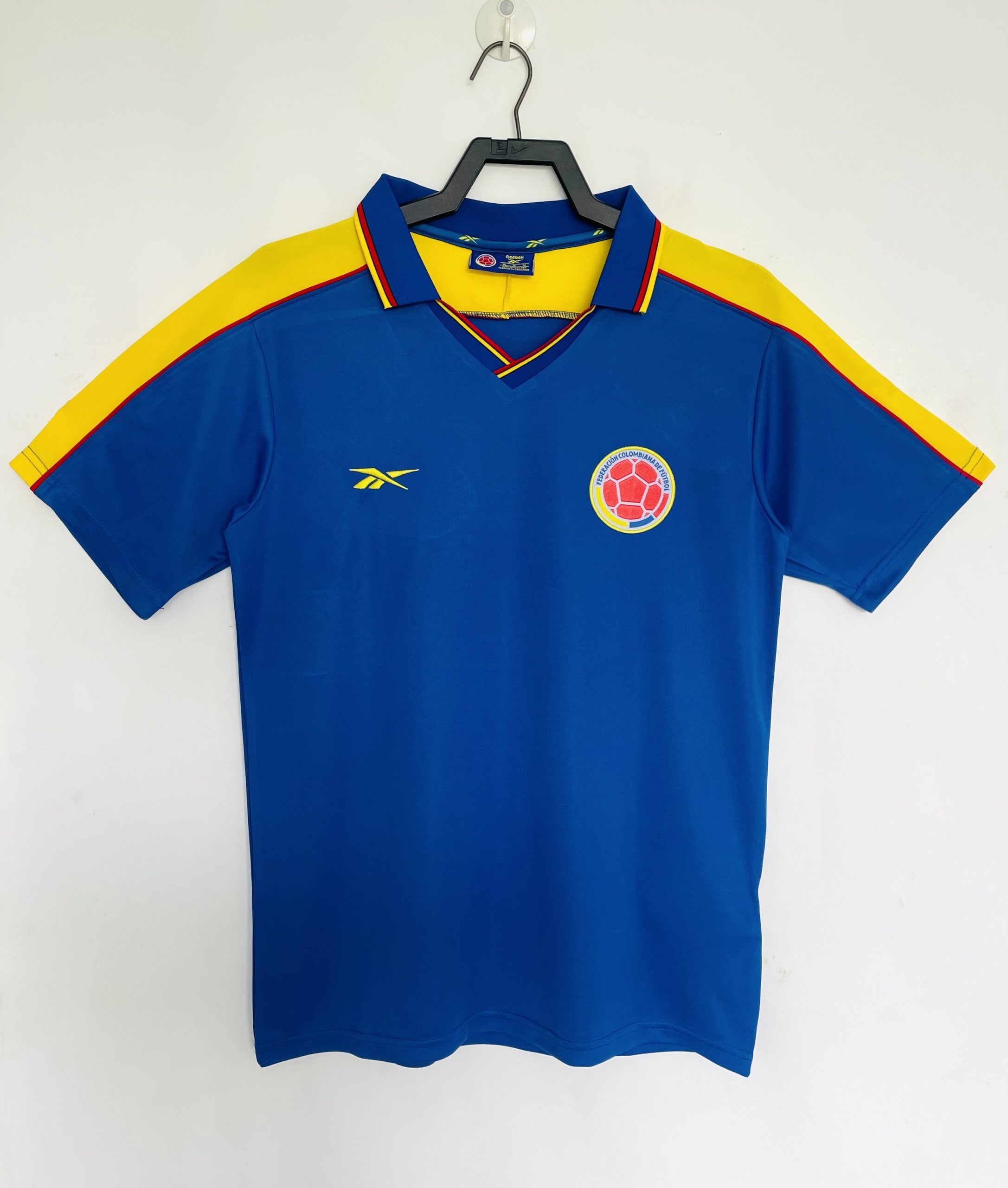 Colombia 1998 World Cup Away Retro Jersey (Fan Version)