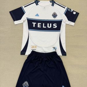 Vancouver Whitecaps FC 2025/26 Home Kids Kit