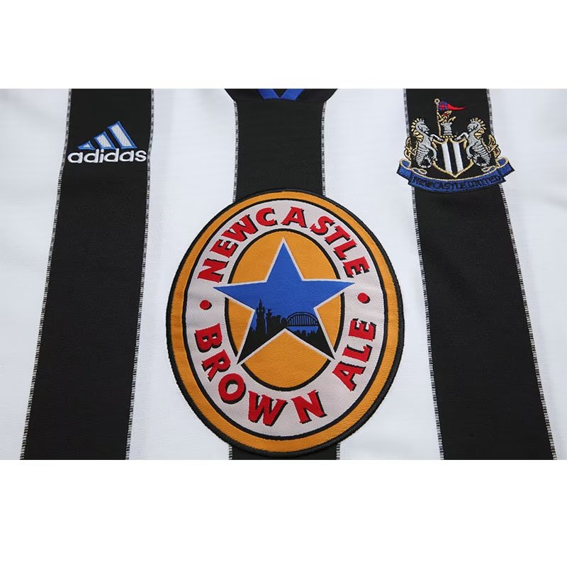 Newcastle United 1999/00 Home Retro Jersey (Long Sleeve) - Image 5