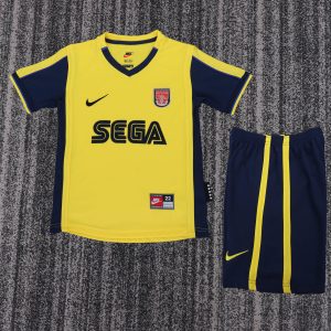 Arsenal 2000/01 Away Kids Kit