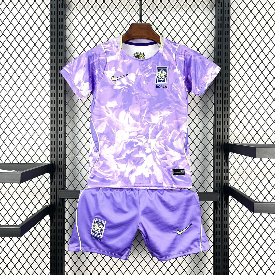 South Korea 2026 World Cup Away Kids Kit