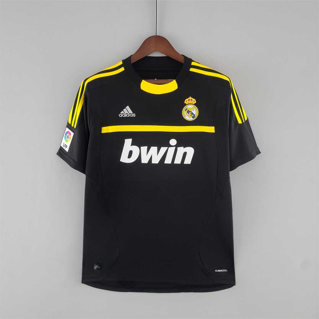 2011/12 Real Madrid Goalkeeper Retro Jersey Black
