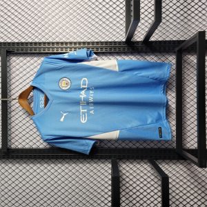 Manchester City 2021/22 Home Retro Jersey (Fan Version)