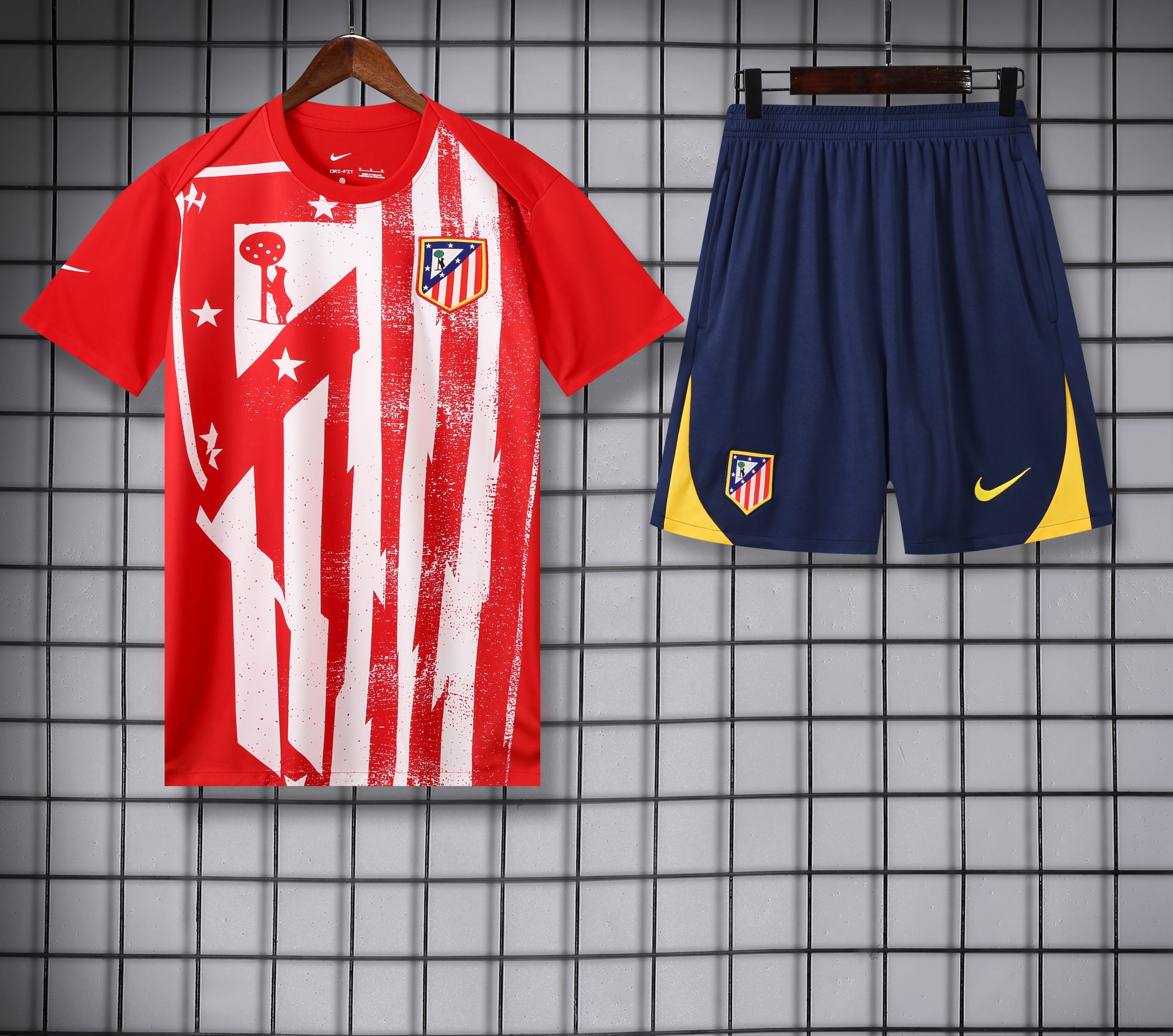 2025/26 Atletico Madrid Short Sleeve Training Suit