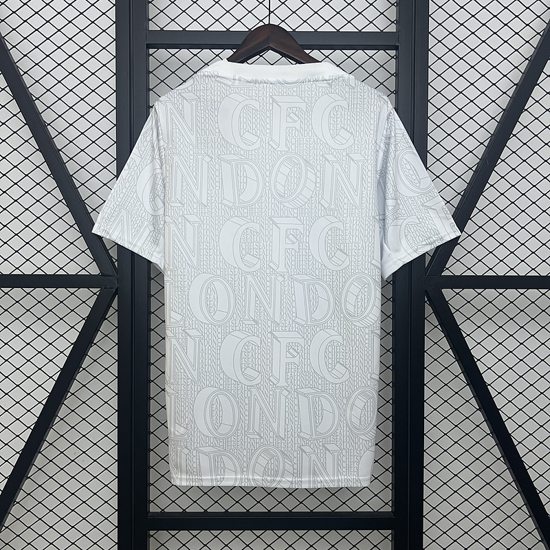 2025/26 Chelsea Pre-Match White Training Jersey Fan Version - Image 2