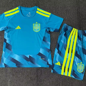 Spain 2026 World Cup Goalkeeper Kids Jersey
