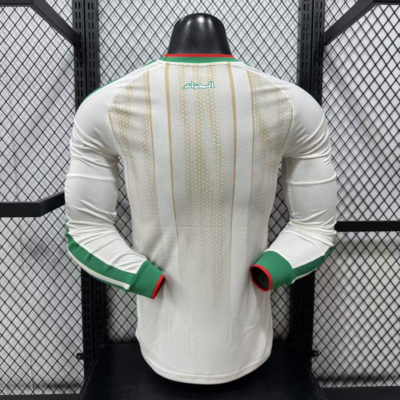 Algeria 2026 World Cup Home Jersey (Player Version, Long Sleeve) - Image 2