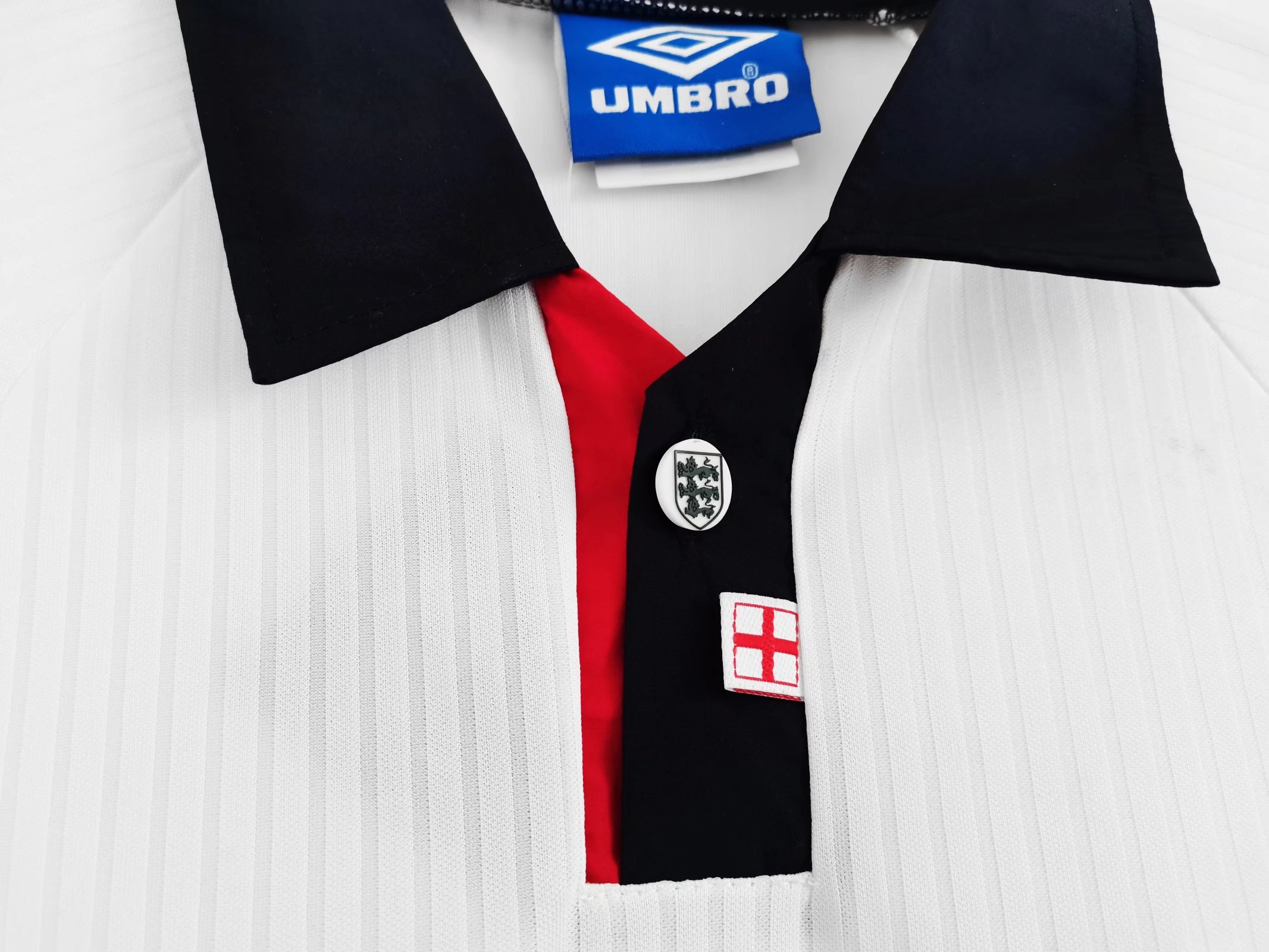 England 1998 World Cup Home Retro Jersey - Image 5