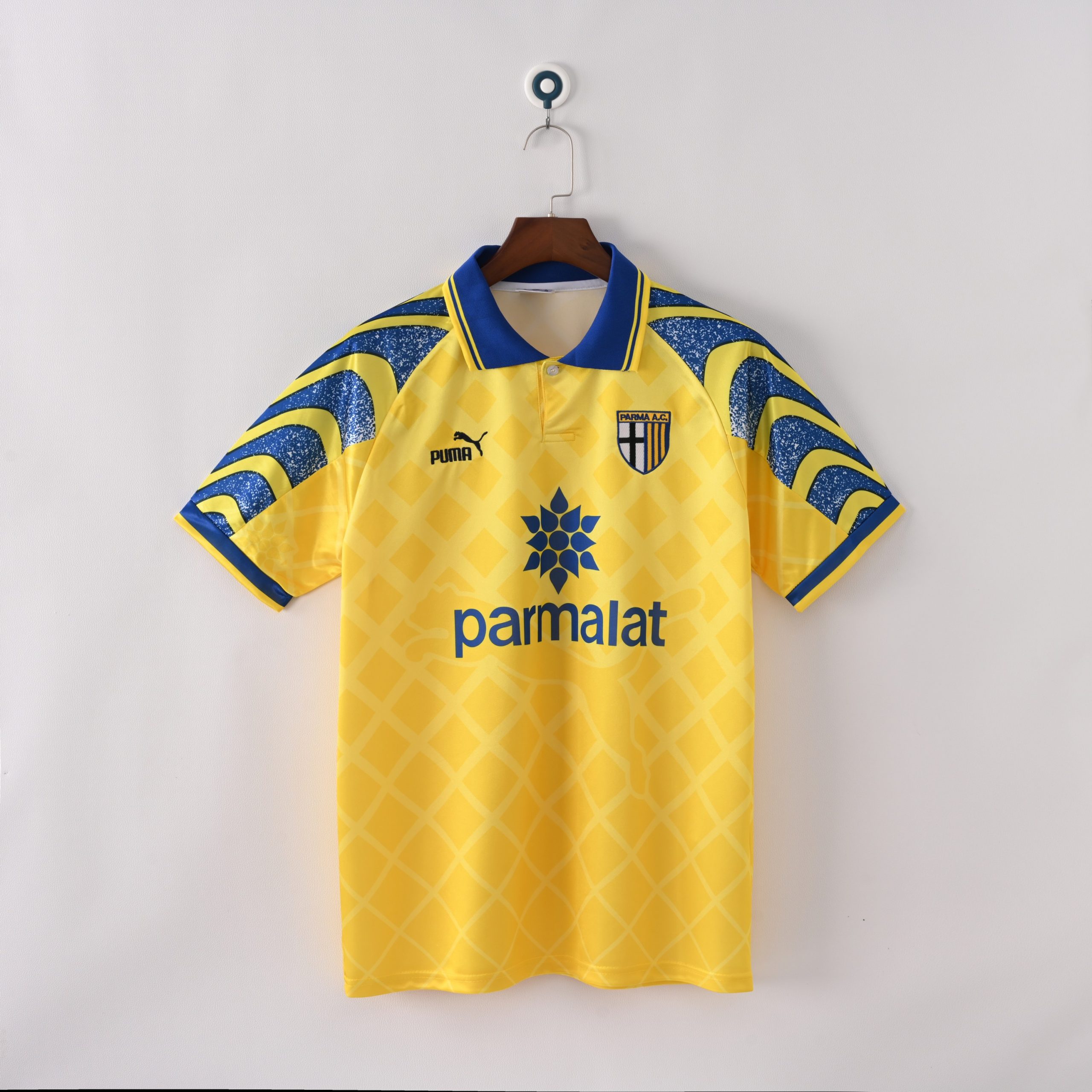 1996/97 Parma Calcio Retro Jersey Yellow