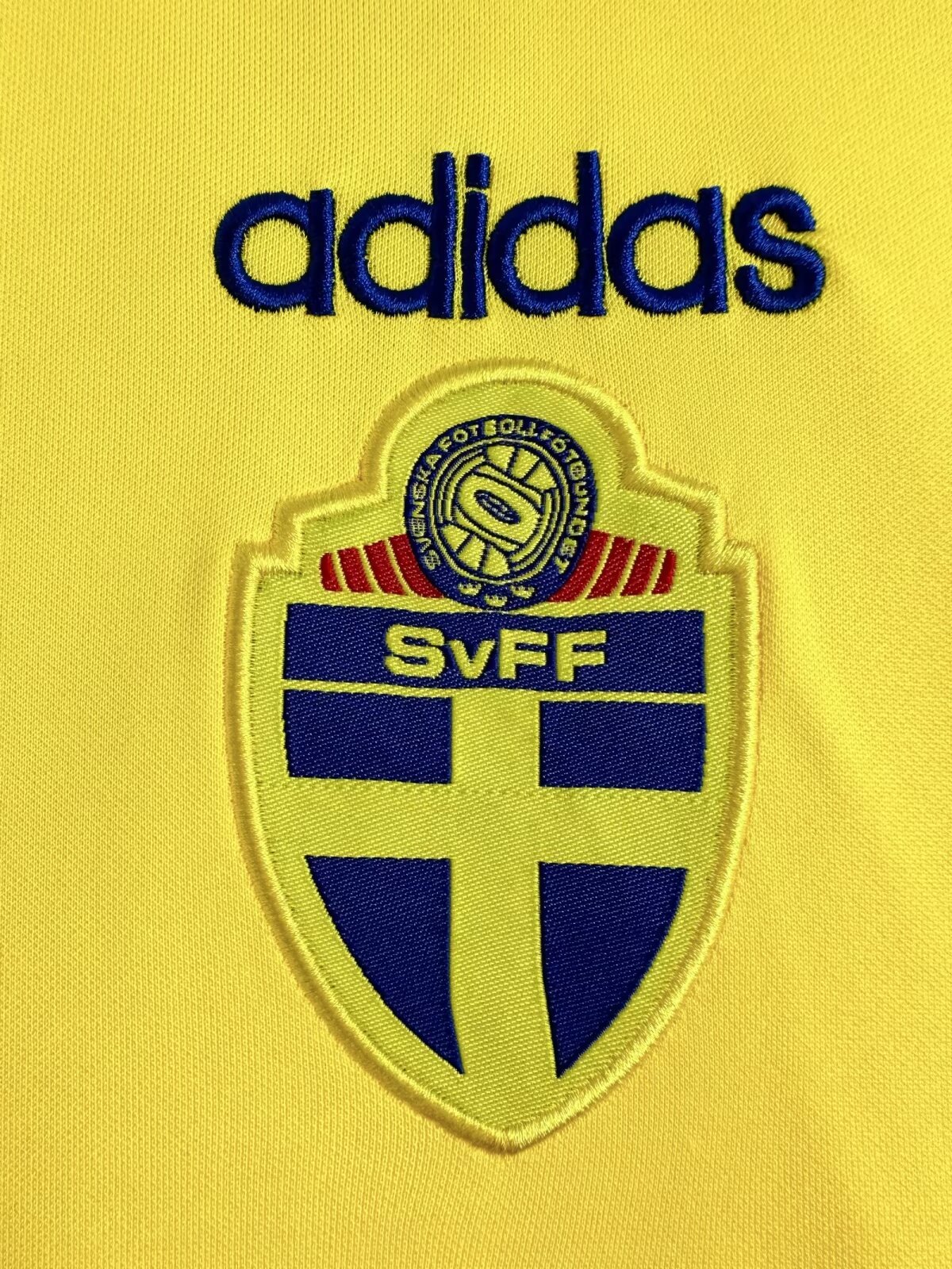 Sweden 1994 World Cup Home Retro Jersey - Image 4
