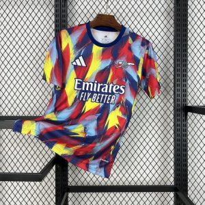 2025/26 Arsenal Pre-Match Training Jersey Fan Version