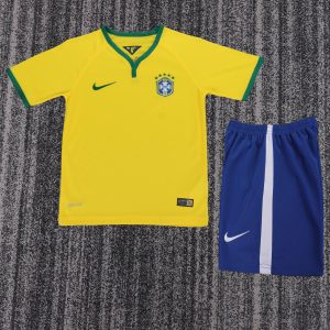 Brazil 2014 World Cup Home Kids Kit