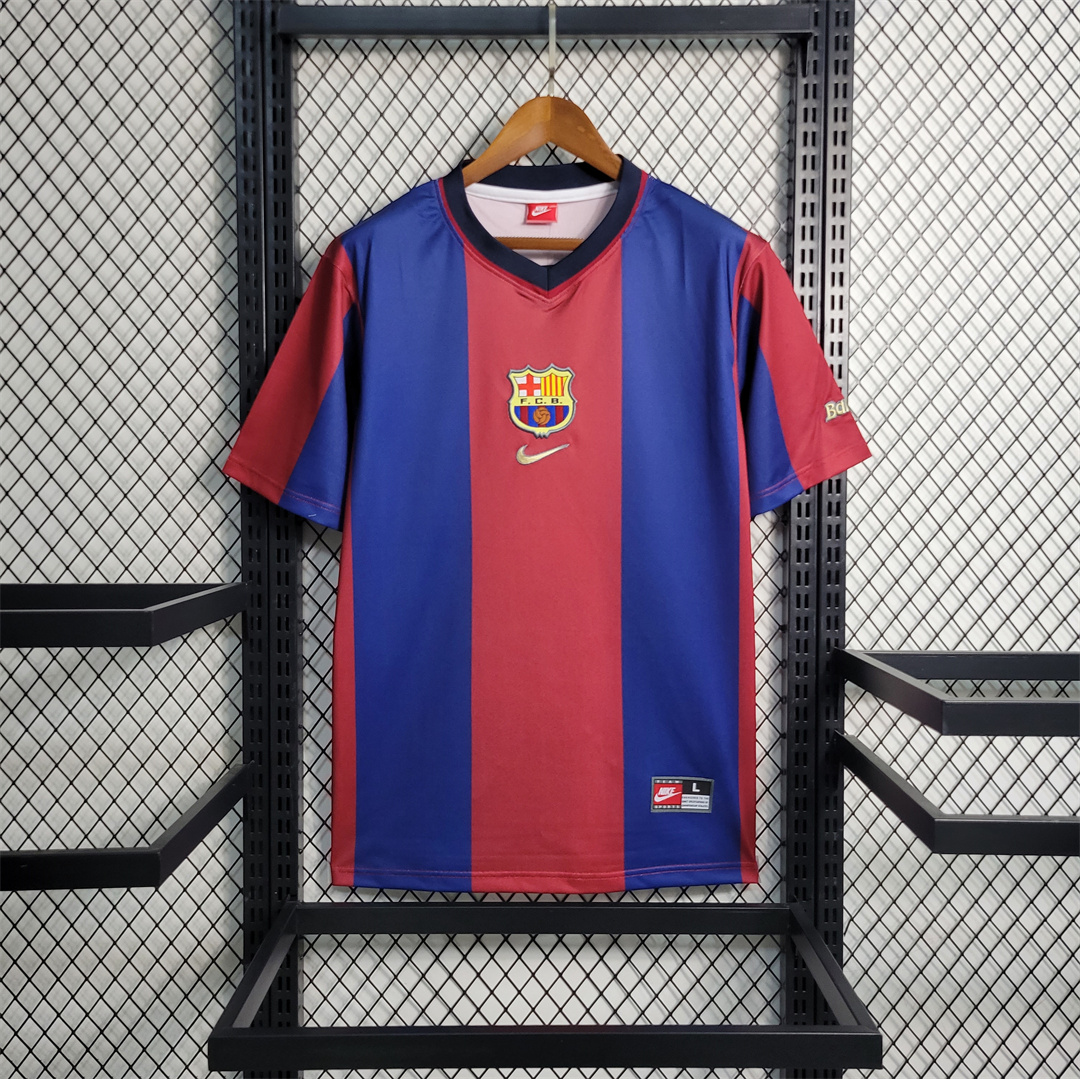 Barcelona 1998/99 Home Retro Jersey