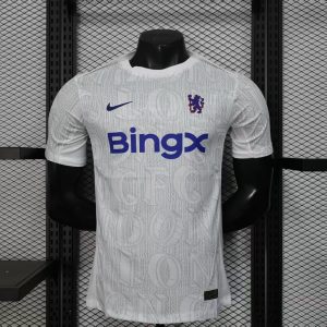 2025/26 Chelsea Pre-Match White Training Jersey Player Version