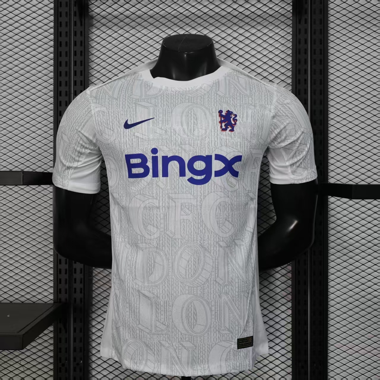 2025/26 Chelsea Pre-Match White Training Jersey Player Version
